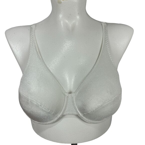 Vassarette 75-177 Underwire Bra 36C/80 Nylon/Spandex White - Picture 1 of 7